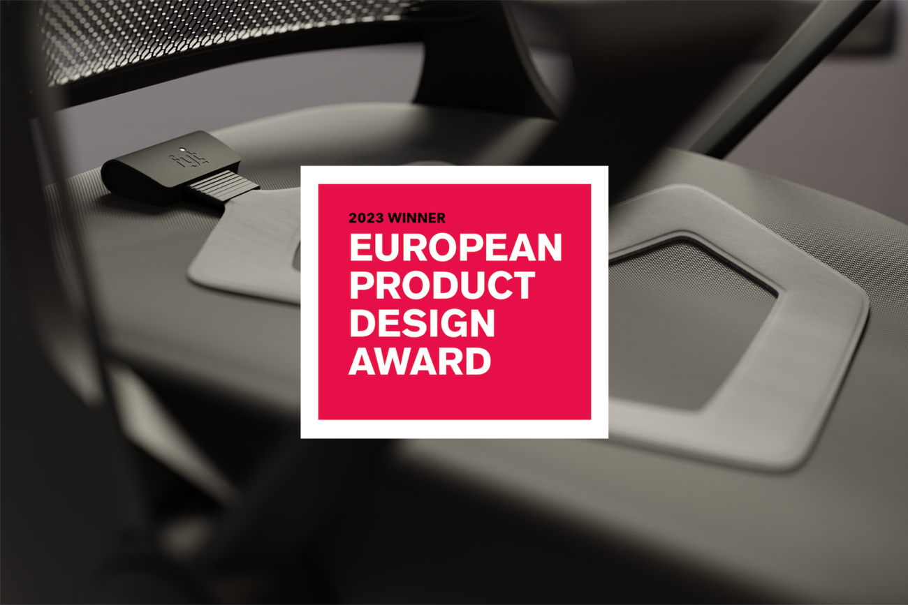 Proud Winners of 2 European Product Design Awards 2023