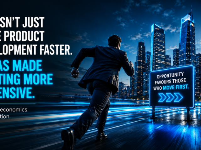 AI hasn’t just made product development faster. It has made waiting more expensive.